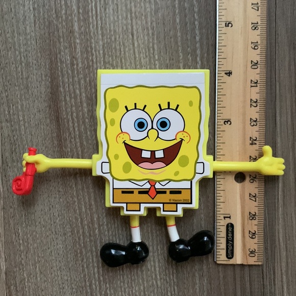Vintage 2002 SpongeBob SquarePants Notepad figure Nickelodeon cartoon sponge bob - Picture 2 of 6